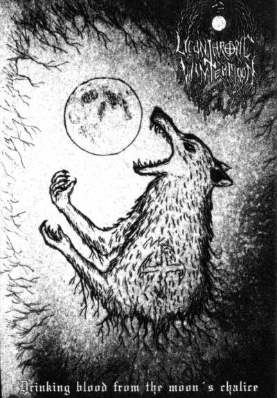 Lycanthropic Winter Moon - Drinking Blood from the Moon's Chalice