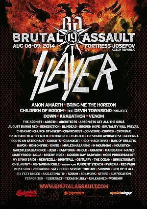 Brutal Assault 2014 poster