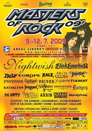 Masters of Rock 2009 poster