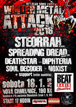 Winter Metal Attack 2016 poster