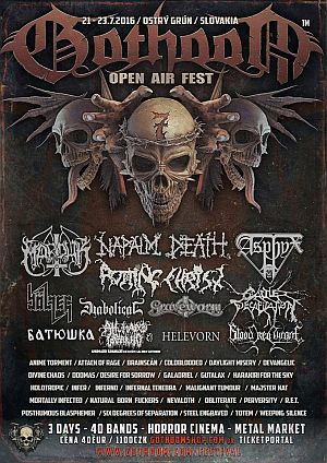 Gothoom Open Air 2016 poster