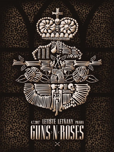 Guns N' Roses poster 2017