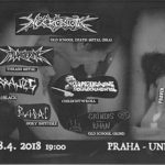 Pravěk – Kruh krve: Necrobiotic (death metal BRA) + support